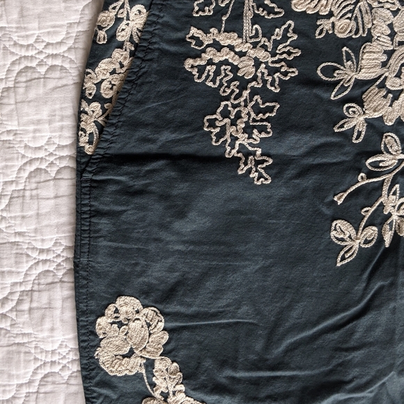 J. Crew Embroidered Pencil Skirt - Picture 5 of 6